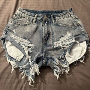 Jean shorts